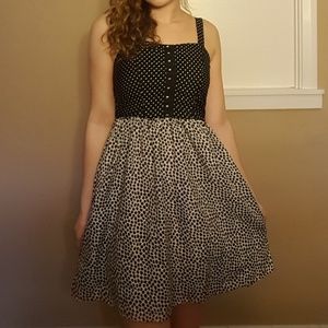 Xhilaration Polka Dot Dress